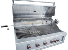Load image into Gallery viewer, Sunstone Ruby 42" 5 Burner Pro-Sear Gas Grill w/ IR Burner & Rotisserie