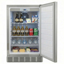 Load image into Gallery viewer, Sunstone Outdoor Refrigerator - Premium Compact 4.1 Cu. Ft. Under Counter Fridge for Outdoor Kitchen