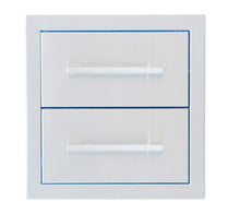 Load image into Gallery viewer, 12&quot; Beveled Frame Double Drawer