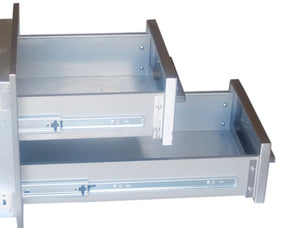 12" Beveled Frame Double Drawer