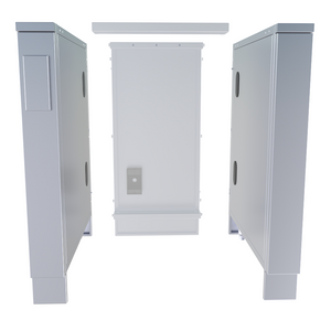 4" Combo Left & Right Appliance Partition Panels