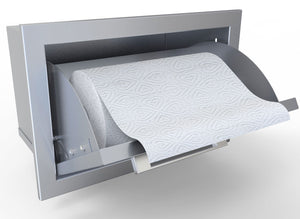 17" Beveled Frame Paper Towel Holder