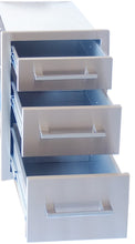 Load image into Gallery viewer, 18&quot; Beveled Frame Triple Drawer