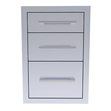 Load image into Gallery viewer, 18&quot; Beveled Frame Triple Drawer