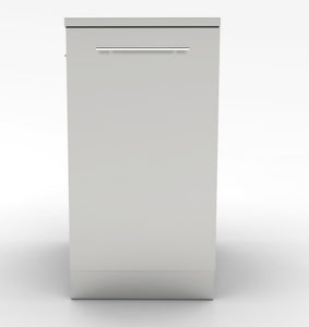 18" Trash Drawer Cabinet w/ Top Loading Bins