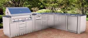 18" Trash Drawer Cabinet w/ Top Loading Bins