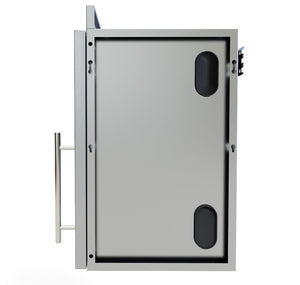 18" Upper Wall Left Swing Door Cabinet