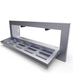 18" Beveled Frame Vented Panel Door w/ Concealed Pressure Hinge