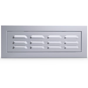 18" Beveled Frame Vented Panel Door w/ Concealed Pressure Hinge
