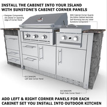 Load image into Gallery viewer, 20&quot; Sunstone Appliance Base Cabinet w/ Right Swing Door