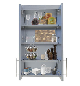 24" Full Height Double Door Wall Cabinet w/ Four Shelves