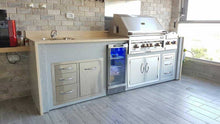 Load image into Gallery viewer, 30&quot; Flush Triple Drawer Propane Tank Drawer w/ Trash Bag Ring