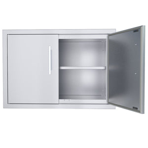 30" Beveled Frame Dry Storage Pantry (Weather Sealed)