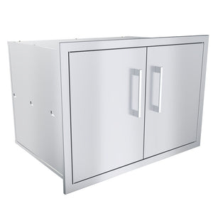 30" Beveled Frame Dry Storage Pantry (Weather Sealed)
