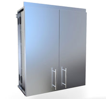 Load image into Gallery viewer, 36&quot; Full Height Double Door Wall Cabinet w/ Four Shelves
