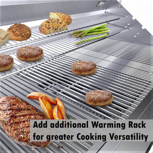 Sunstone Emerald 42" Dual Zone Gas-Hybrid Charcoal/Wood Burning Grill