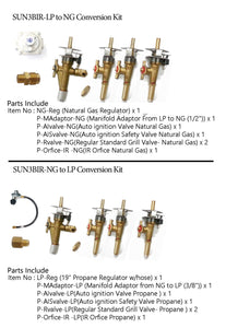 Conversion Kit for Sun3B - 28" Grill w/ IR