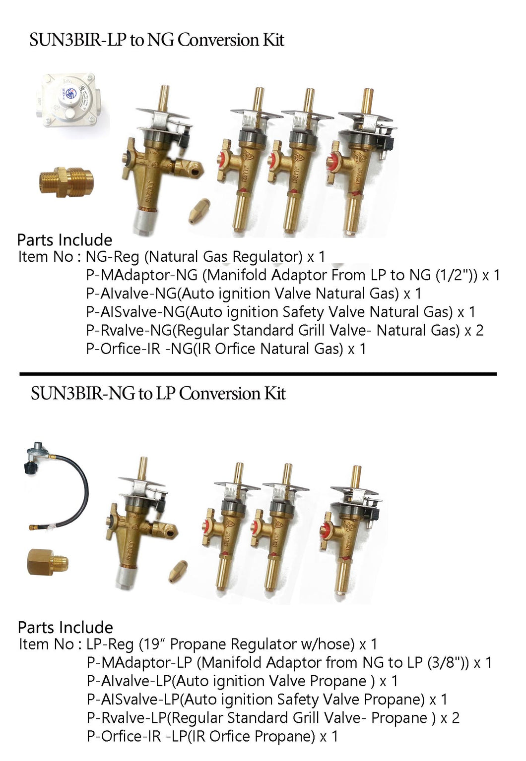 Conversion Kit for Sun3B - 28