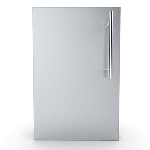 15" Raised Single Door w/ Shelf