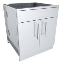 Load image into Gallery viewer, 30&quot; Double Door Cabinet w/ Shelf &amp; Reversible Top Drawer or False Panel