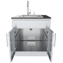 Load image into Gallery viewer, 30&quot; Double Door Cabinet w/ Shelf &amp; Reversible Top Drawer or False Panel
