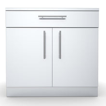 Load image into Gallery viewer, 36” Double Door Cabinet w/ Shelf &amp; Reversible Top Drawer or False Panel