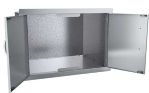 30" Flush Double Door Dry Storage Pantry