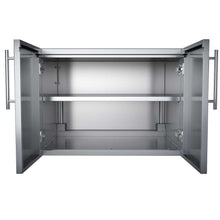 Load image into Gallery viewer, 30&quot; Raised Double Door Dry Storage Pantry