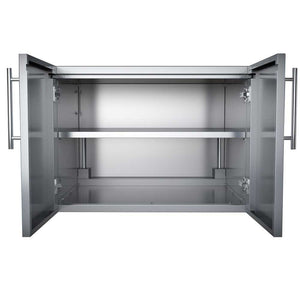30" Raised Double Door Dry Storage Pantry