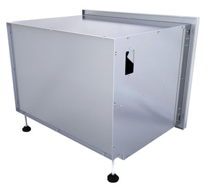 30" Raised Double Door Dry Storage Pantry