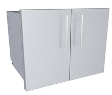 Load image into Gallery viewer, 30&quot; Raised Double Door Dry Storage Pantry