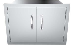 30" Flush Double Door Dry Storage Pantry