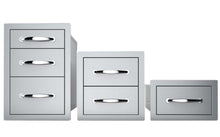 Load image into Gallery viewer, 14&quot; Flush Triple Access Drawer