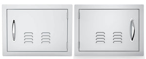 14" x 20" / 17" x 24" Flush Vented Horizontal Access Door w/ Left or Right Swing