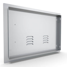 Load image into Gallery viewer, 14&quot; x 20&quot; / 17&quot; x 24&quot; Flush Vented Horizontal Access Door w/ Left or Right Swing