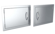 Load image into Gallery viewer, 14&quot; x 20&quot; / 17&quot; x 24&quot; Flush Horizontal Door w/ Handle (Reversible)