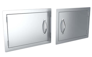 14" x 20" / 17" x 24" Flush Horizontal Door w/ Handle (Reversible)