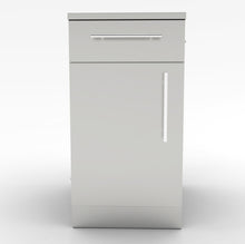 Load image into Gallery viewer, 18&quot; Left Swing Door Cabinet w/ Top Drawer &amp; Shelf