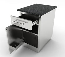 Load image into Gallery viewer, 18&quot; Left Swing Door Cabinet w/ Top Drawer &amp; Shelf