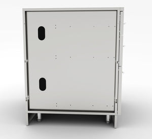 18" Left Swing Door Cabinet w/ Top Drawer & Shelf