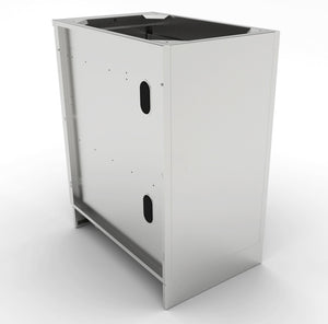 18" Left Swing Door Cabinet w/ Top Drawer & Shelf