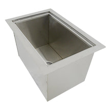 Load image into Gallery viewer, 14&quot; x 12&quot; Over/Under Single Basin Insulated Wall Ice Chest w/ Cover