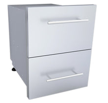 Load image into Gallery viewer, 18&quot; Raised Paper Towel Double Drawer Combo