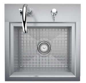 21" Premium Sink w/ Hot & Cold Faucet / Soap Dispenser / Sink Grid / Cutting Board