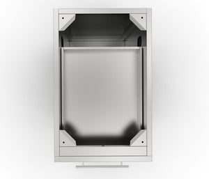 18" Combo Propane / Trash Drawer Cabinet w/ Top Drawer