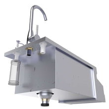 Load image into Gallery viewer, 14&quot; Ruby Bar Sink Cocktail Center / Insulated Ice Chest Station
