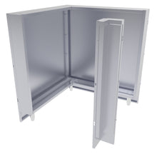 Load image into Gallery viewer, 31” x 31” 90 Degree Component Cabinet Back Panel Package