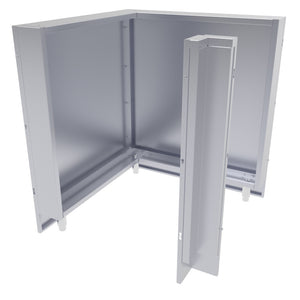 31” x 31” 90 Degree Component Cabinet Back Panel Package