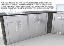 Load image into Gallery viewer, 3&quot; End Corner Guard Panel for Left Side of Base Cabinets