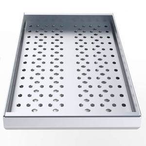 Sunstone 10 Wide Charcoal Tray w Removable Panel Theoutdoorkitchenguy